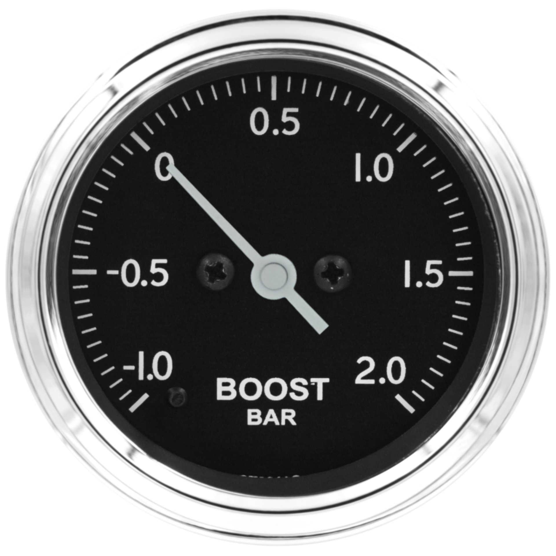 Picture of Autometer Stack 52mm -1 to +2 Bar (Incl T-Fitting) Pro Stepper Motor Boost Pressure Gauge - Classic