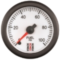 Picture of Autometer Stack 52mm 0-100 PSI 1/8in NPTF Male Pro Stepper Motor Fuel Pressure Gauge - White