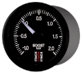 Picture of Autometer Stack 52mm -1 to +2 Bar (Incl T-Fitting) Pro Stepper Motor Boost Pressure Gauge - Black