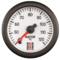 Picture of Autometer Stack 52mm 40-120 Deg C 1/8in NPTF Male Pro Stepper Motor Water Temp Gauge - White