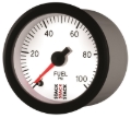 Picture of Autometer Stack 52mm 0-100 PSI 1/8in NPTF Male Pro Stepper Motor Fuel Pressure Gauge - White