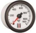 Picture of Autometer Stack 52mm 0-1100 Deg C Pro Stepper Motor Exhaust Gas Temp Gauge - White