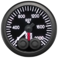 Picture of Autometer Stack 52mm 0-2000 Deg F Pro-Control Exhaust Gas Temp Gauge - Black