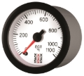 Picture of Autometer Stack 52mm 0-1100 Deg C Pro Stepper Motor Exhaust Gas Temp Gauge - White