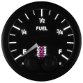 Picture of Autometer Stack 52mm 0-280 Ohm Programmable Pro-Control Fuel Level Gauge - Black