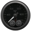 Picture of Autometer Stack 52mm 0-2000 Deg F Pro-Control Exhaust Gas Temp Gauge - Black