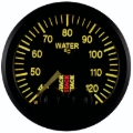 Picture of Autometer Stack 52mm 40-120 Deg C 1/8in NPTF Male Pro-Control Water Temp Gauge - Black