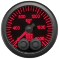 Picture of Autometer Stack 52mm 0-2000 Deg F Pro-Control Exhaust Gas Temp Gauge - Black