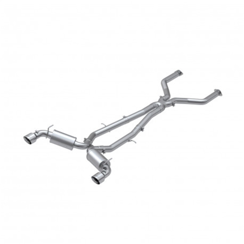 Picture of MBRP 17-19 Infiniti Q60 3.0L RWD/AWD Cat Back Dual Rear