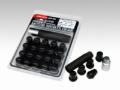 Picture of Rays 17 Hex Racing Nut 12x1.50 (Open End) (Blue Seat) - Black (2 Pieces)