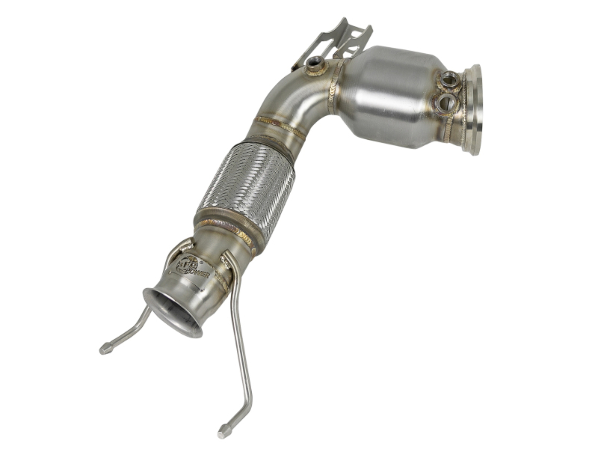 Picture of aFe Twisted Steel Street Series Down-Pipe 14-19 MINI Cooper S L4-2.0L (t)