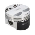 Picture of Manley 16+ Nissan VR30DDTT 86mm Bore 10:1 CR -3.5cc Dome Flat Top E/D Piston w/ Rings (SINGLE)
