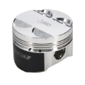 Picture of Manley 16+ Nissan VR30DDTT 86mm Bore 10:1 CR -3.5cc Dome Flat Top E/D Piston w/ Rings (SINGLE)