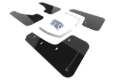 Picture of Rally Armor 18-26 Subaru Ascent Black UR Mud Flap w/Grey Logo