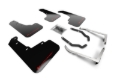 Picture of Rally Armor 18-23 Subaru Crosstrek Black UR Mud Flap w/Red Logo