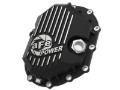 Picture of AFE Power 11-18 GM 2500-3500 AAM 9.25 Axle Front Differential Cover Black Machined Street Series