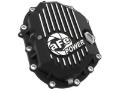 Picture of AFE Power 11-18 GM 2500-3500 AAM 9.25 Axle Front Diff Cover Black Machined w/ 2 Qts 75w90 Oil