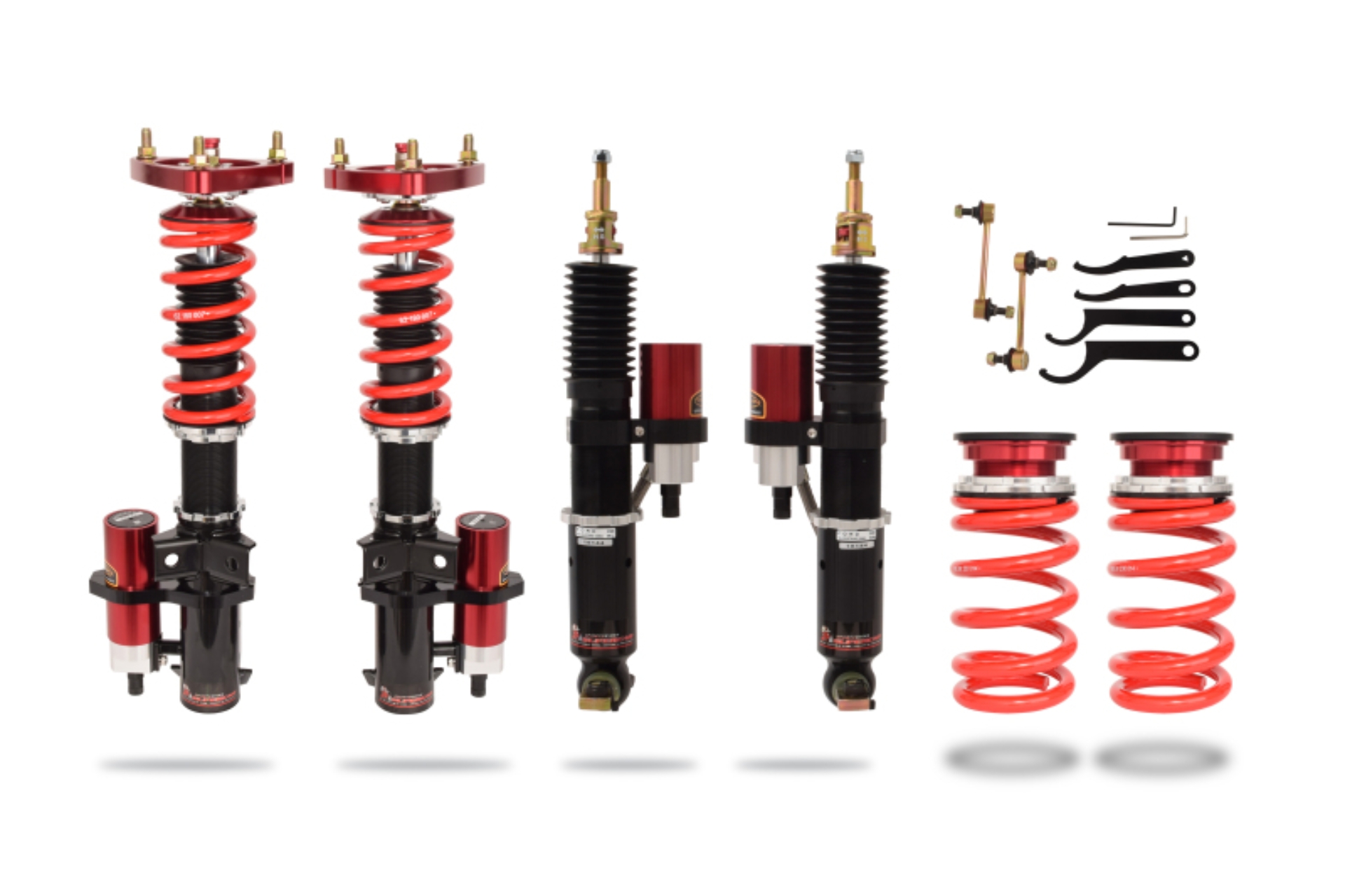 Picture of Pedders 15-19 Ford Mustang S550 w/o Magneride Extreme Xa w/Remote Canister Coilover Kit