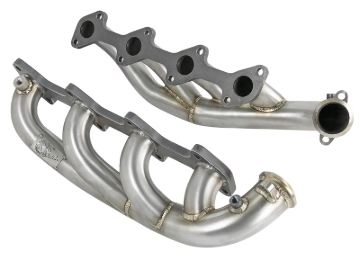 Picture of aFe Twisted Steel 1.75-2in 304 SS Headers 03-07 Ford Diesel Trucks V8-6.0L (td)