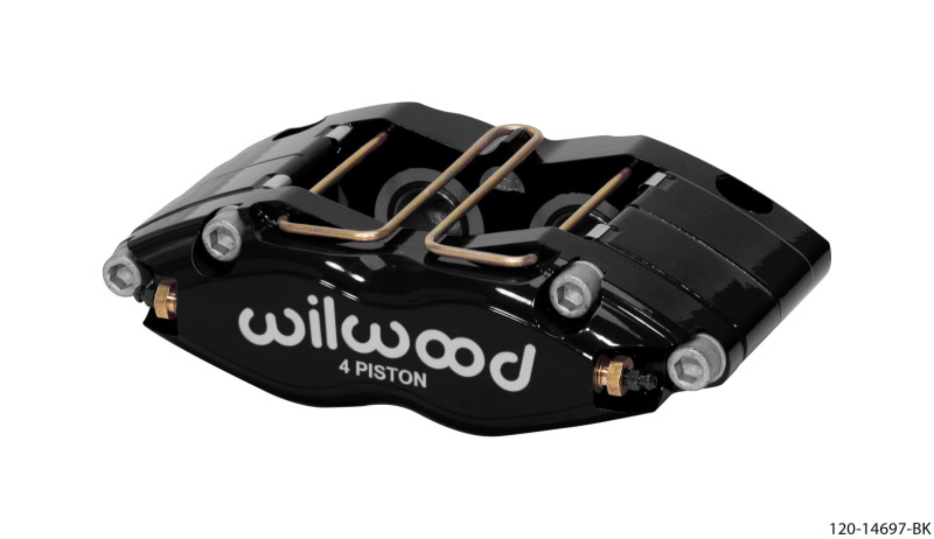 Picture of Wilwood Caliper-Dynapro Single 5.98in Mount-Black 1.58in Piston 1.1in Disc