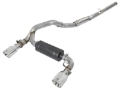 Picture of aFe Takeda 3in 304 SS Cat-Back Exhaust w/ Polished Tip 16-18 Ford Focus RS 2.3L (t)