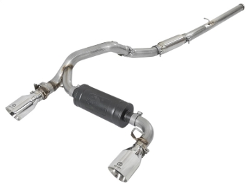 Picture of aFe Takeda 3in 304 SS Cat-Back Exhaust w/ Polished Tip 16-18 Ford Focus RS 2.3L (t)