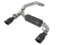 Picture of aFe Takeda 3in 304 SS Axle-Back Exhaust System w/ Black Tip 16-18 Ford Focus RS 2.3L (t)