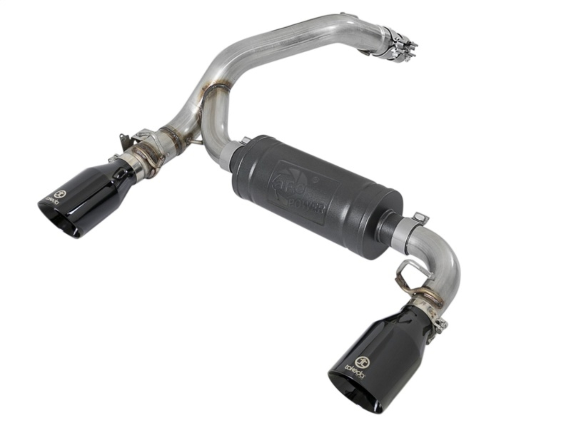 Picture of aFe Takeda 3in 304 SS Axle-Back Exhaust System w/ Black Tip 16-18 Ford Focus RS 2.3L (t)
