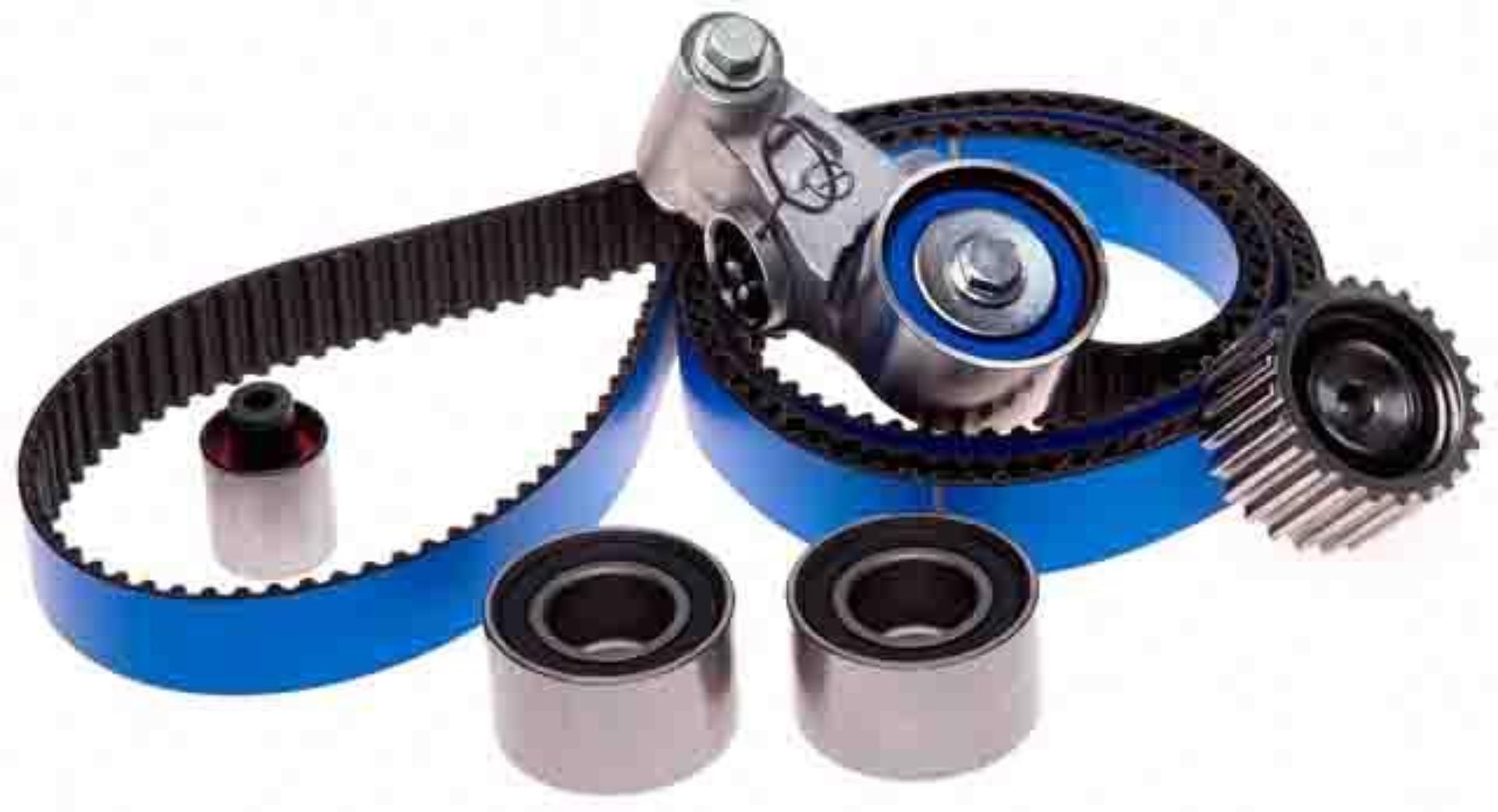 Picture of Gates 04-08 Subaru 2.0L & 2.5L Racing Performance Timing Belt Component Kit (Belt Tensioner 4 Idlers