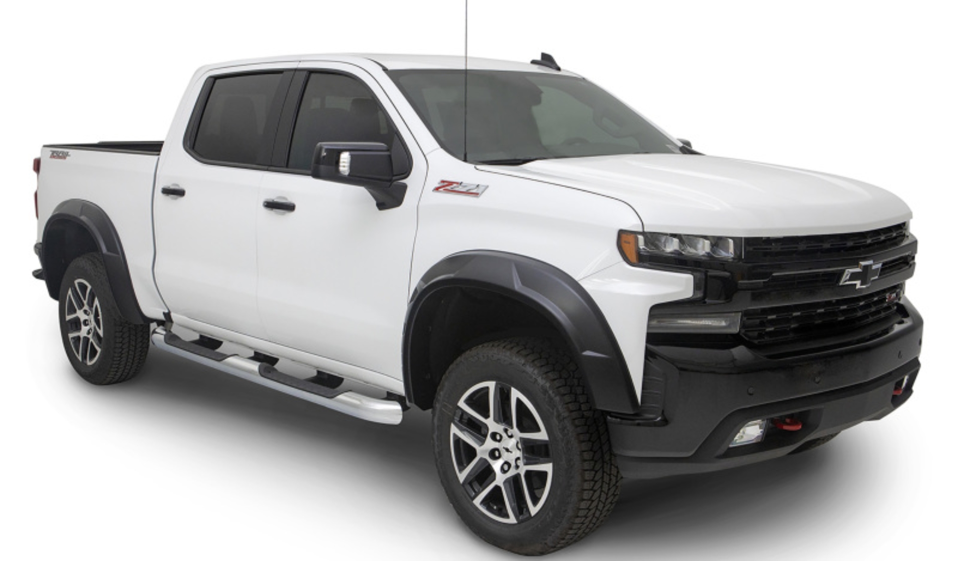 Picture of Bushwacker 19-21 Chevrolet Silverado 1500 DRT Style Flares 4pc - Black