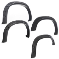 Picture of Bushwacker 19-21 Chevrolet Silverado 1500 DRT Style Flares 4pc - Black