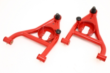Picture of BMR 67-69 1st Gen F-Body Lower A-Arms Non-Adj. Rear Bump Stops (Polyurethane) - Red