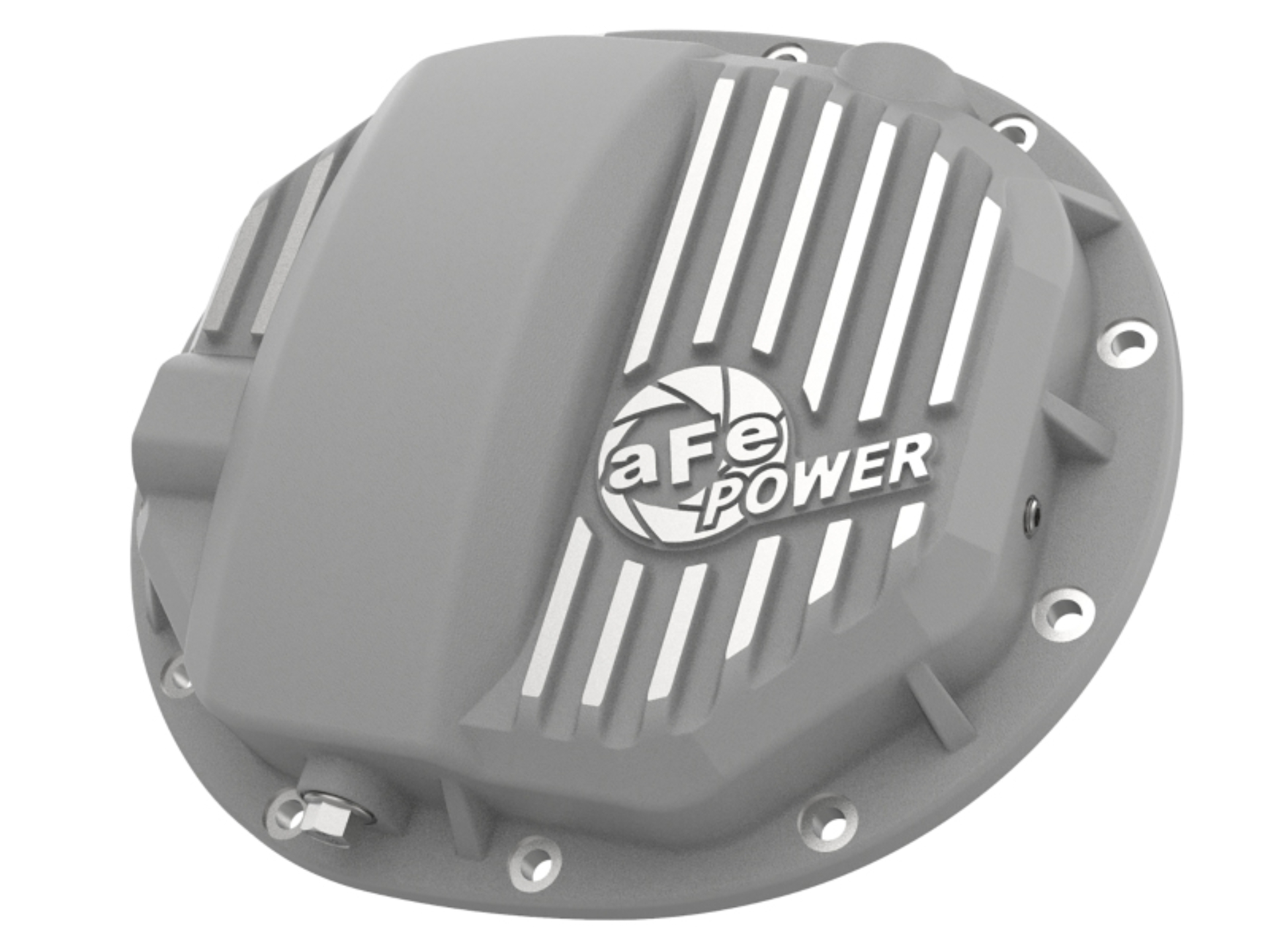 Picture of aFe Street Series Rear Differential Cover Raw 14-19 Chevrolet Silverado V8 4.3L / 5.3L / 6.2L