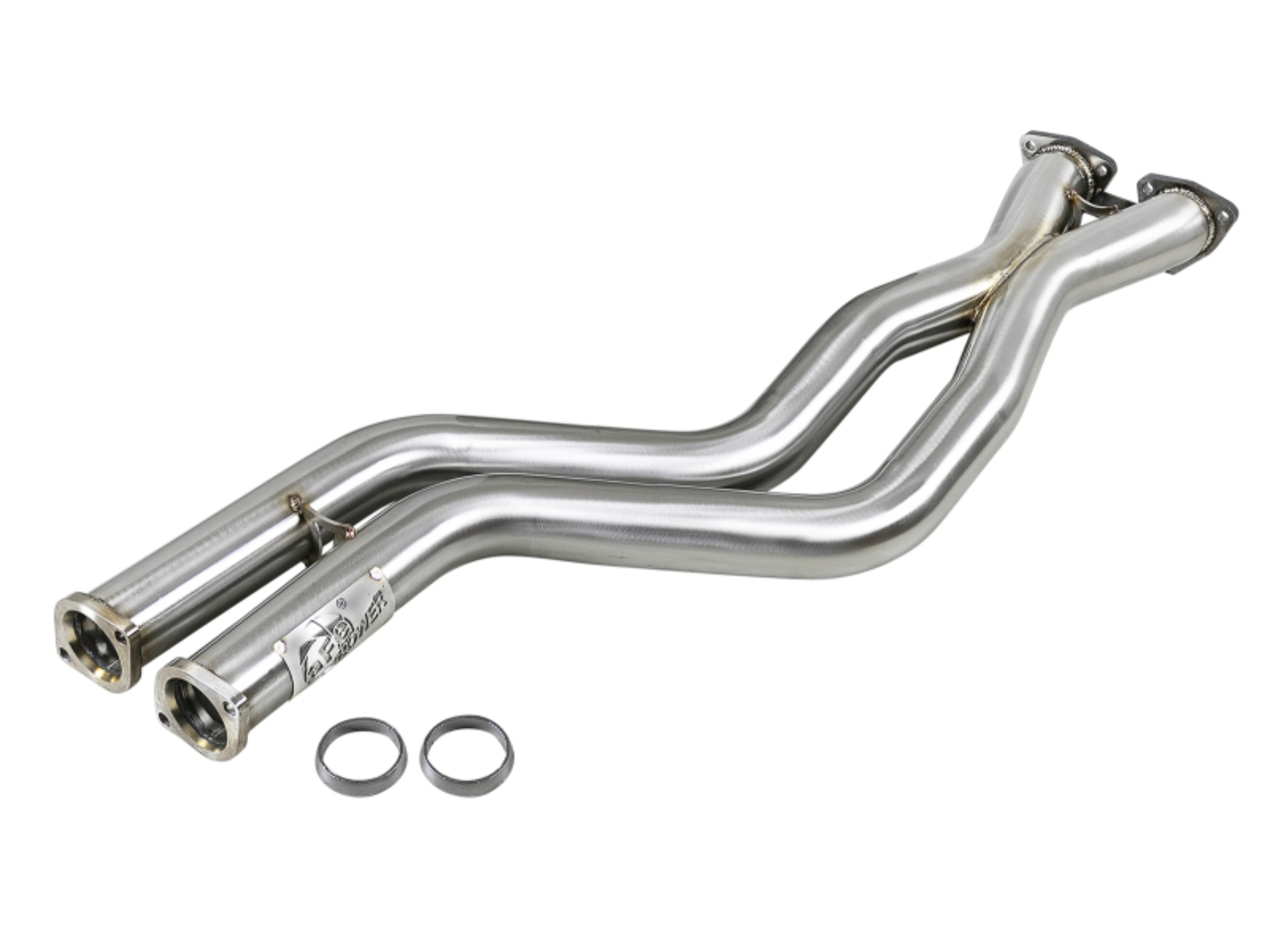 Picture of aFe Twisted Steel HDR X-Pipe SS-304 01-06 BMW M3 3.2L S54