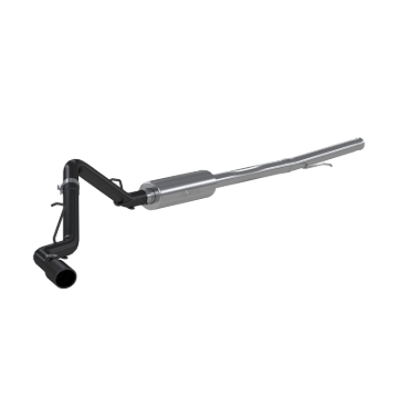 Picture of MBRP 2019 Chevrolet/GMC 1500 Silverado/Sierra 4.3L & 5.3L 3 in Cat Back, Single Side (Black Coated)