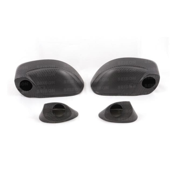 Picture of Seibon 09-10 Nissan GTR R35 OEM Carbon Fiber Mirror Covers