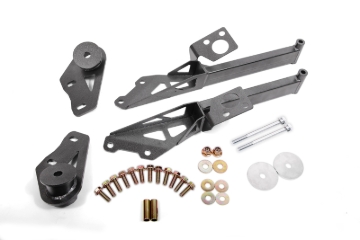 Picture of BMR 15-18 Ford Mustang S550 IRS Subframe Support Brace (Black Hammertone)