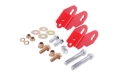 Picture of BMR Suspension 15-18 Ford Mustang S550 Rear Camber Adjustment Lockout Kit - Red