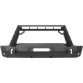 Picture of Westin 18-19 Jeep Wrangler JL WJ2 Stubby Front Bumper - Textured Black