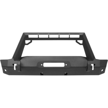 Picture of Westin 18-19 Jeep Wrangler JL WJ2 Stubby Front Bumper - Textured Black