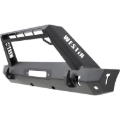 Picture of Westin 18-19 Jeep Wrangler JL WJ2 Stubby Front Bumper - Textured Black