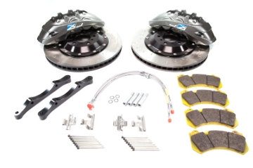 Picture of Alcon 2009+ Nissan GT-R R35 412x36mm Rotor 6 Piston Caliper RC6 Front Axle Kit - Grey