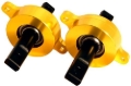 Picture of BLOX Racing Front LCA Spherical Bearing Kit - Red (2002-2006 Acura RSX / 2006+ Honda Civic)