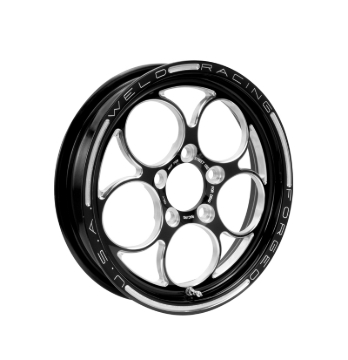 Picture of Weld Magnum 1-Piece 15x3.5 / 5x4.5 BP / 2.25in. BS Black Wheel - Non-Beadlock