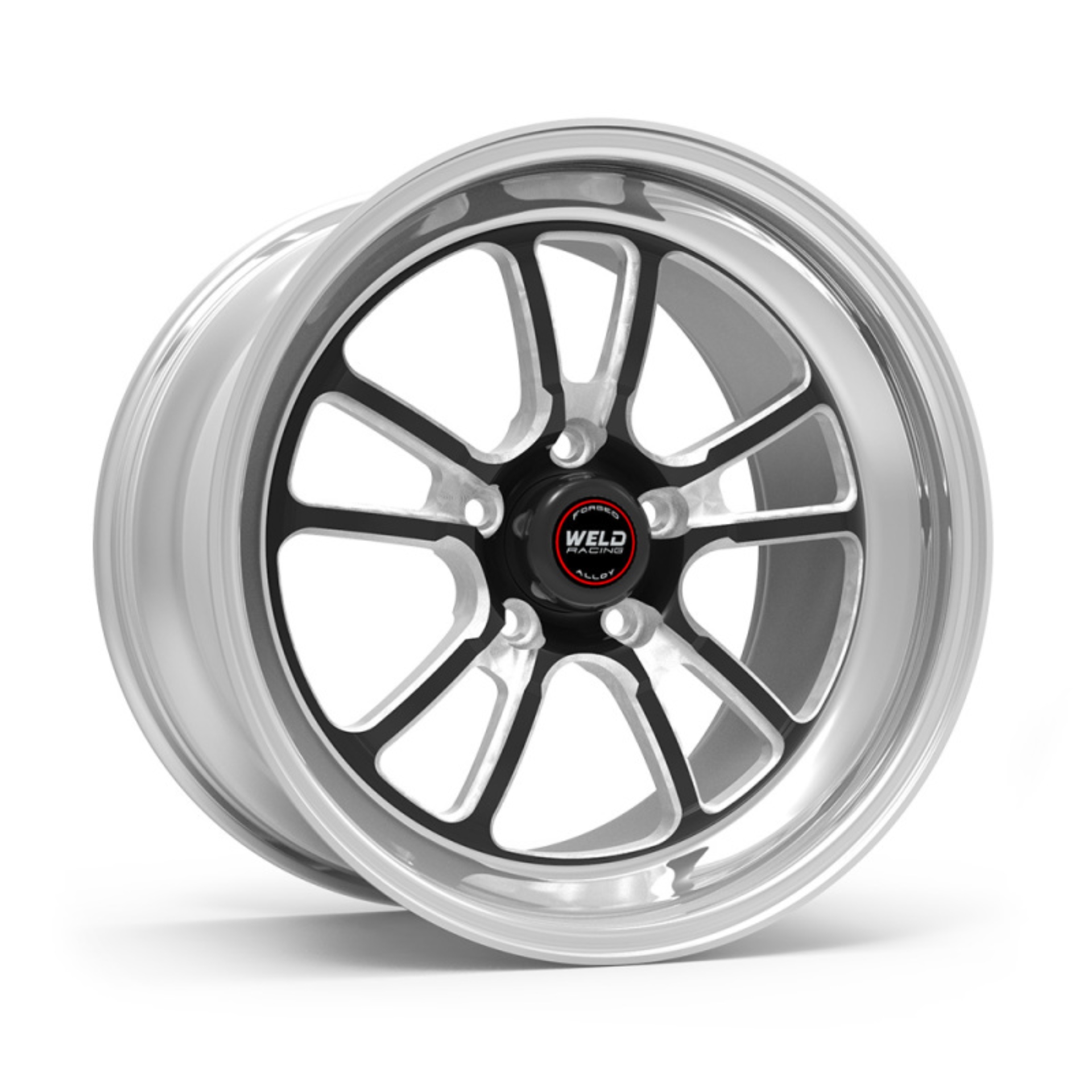 Picture of Weld S70 17x7 / 5x120mm BP / 5.3in. BS Black Wheel (Medium Pad) - Non-Beadlock
