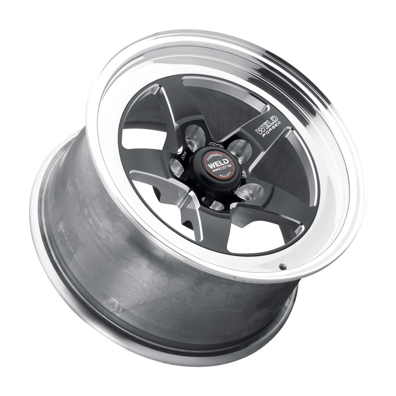Picture of Weld S71 15x9.33 / 5x4.5 BP / 3.5in. BS Black Wheel (Low Pad) - Non-Beadlock