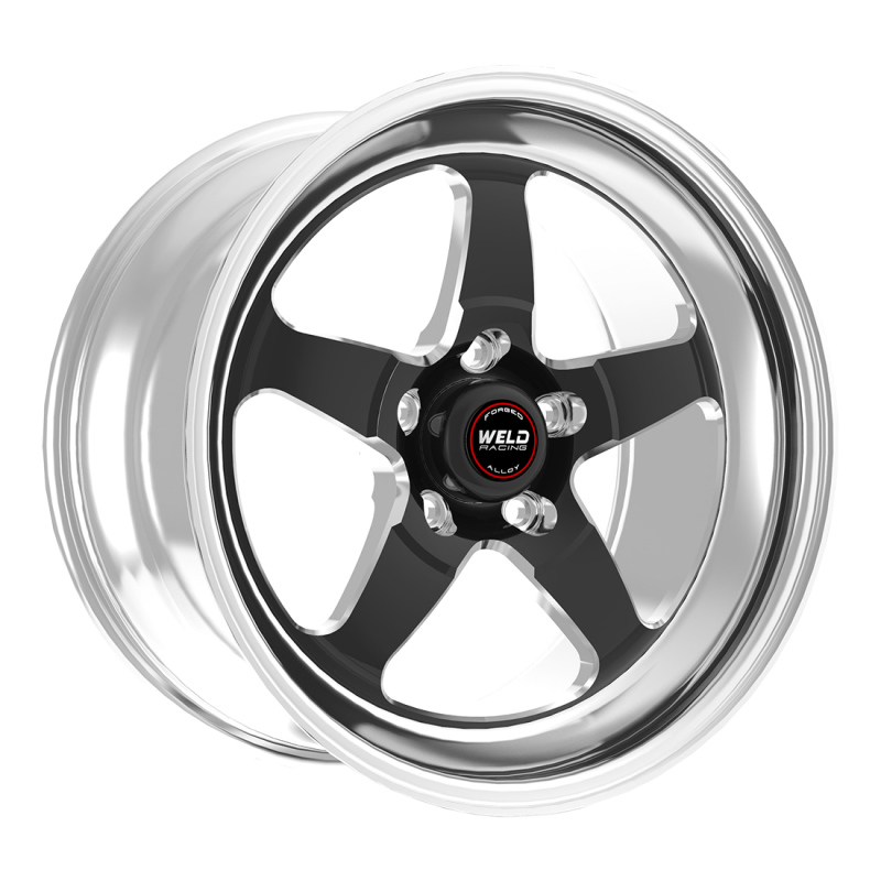 Picture of Weld S71 18x6 / 5x4.5 BP / 3.2in. BS Black Wheel (Medium Pad) - Non-Beadlock