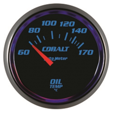 Picture of Autometer Cobalt 52mm 60-170 deg. C Oil Temperature Gauge