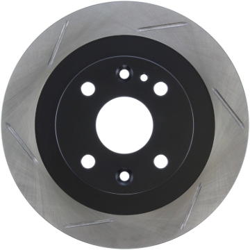 Picture of Sport Slotted Brake Rotor; Rear Right