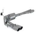 Picture of MBRP 2019+ Chevrolet Silverado 1500 4.5L/5.3L Pre-Axle Dual Side Exit w/ 4in OD Tip- T304